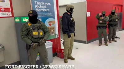 Border Patrol Chief Unflustered as Protester Attacks in St. Paul.