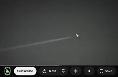 BREAKING: Classified U.S. Aircraft Spotted Over Area 51 in Infrared Footage.