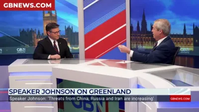 Farage Confronts Speaker Johnson Over Trump's Greenland Push.