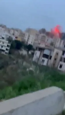 IDF Strikes Hezbollah Targets in Qennarit After Evacuation Warning.