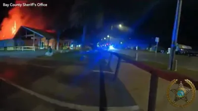 Bodycam Shows Deputies Saving Zoo Animals from Massive Fire.