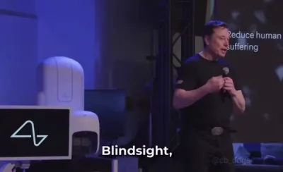 Elon Musk Unveils Blindsight: Brain Implant to Restore Sight.