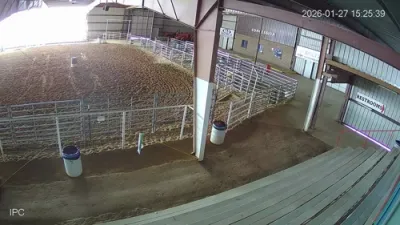 Roof Collapses at Arkansas Rodeo Arena Due to Heavy Snow.