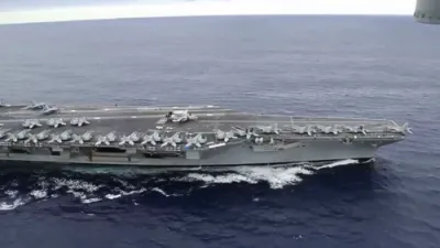 BREAKING: USS Abraham Lincoln Carrier Enters Middle East and Puts Iran in Range.