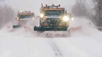 Deadly Winter Storm Forces Relentless Plowing Across New York.