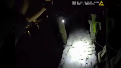 Connecticut Officer Rescues Man From Icy Marina Waters.