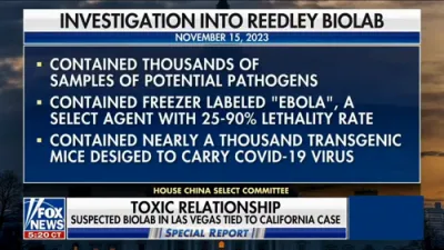 Sen. Hawley Warns Las Vegas Biolab Poses Urgent Security Risk.