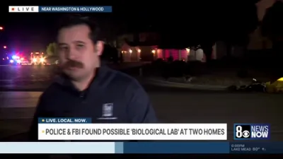 FBI Raids Las Vegas Home and Discovers Suspected Illegal Biological Lab.