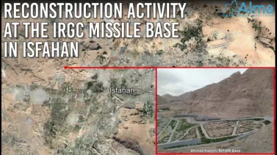 Satellite Images Show Iran Restoring Ballistic Capabilities.