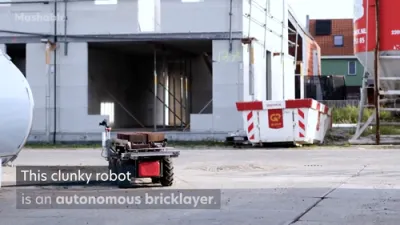 Construction Enters New Era With AI Bricklaying Robot.