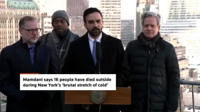 NYC Mayor Mamdani Reports Historic Cold Wave Hits NYC as 16 Die Outdoors.