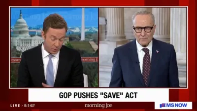 71% of Democrats Favor Voter ID, BUT Schumer Rejects It.