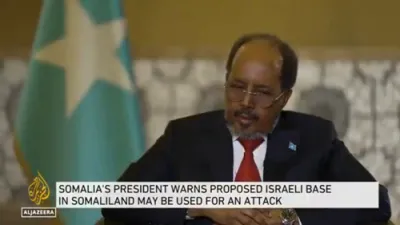 Somalia President Vows to Defend Nation Against Israel Forces. 