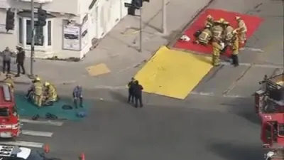 Car Plows Into Westwood Grocery Store, 7 injured.