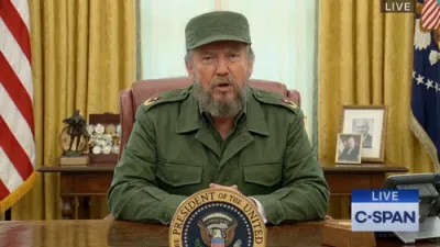 President Trump as El Presidente Trompo. 🤣