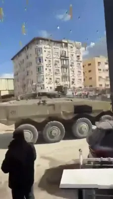 IDF Deploys Eitan Armored Carriers in Jenin Operation.