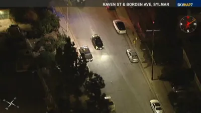 Armed Suspect Surrenders After 100 MPH Sylmar Chase.