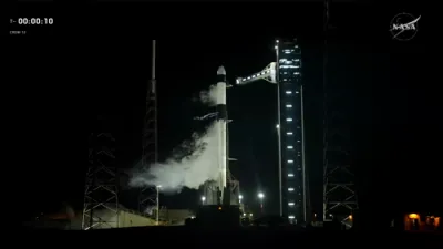 NASA Celebrates Crew-12 Arrival on International Space Station.
