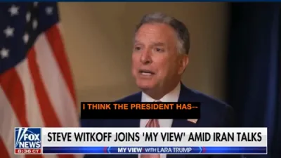 Trump Envoy Orders Iran to Surrender Nuclear Enrichment.