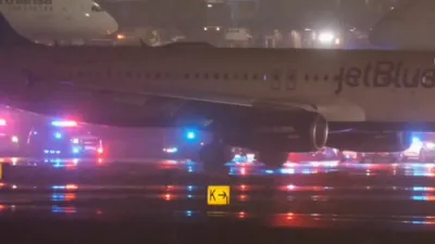 Last Night, Newark Airport Temporarily Shut After JetBlue Engine Emergency.