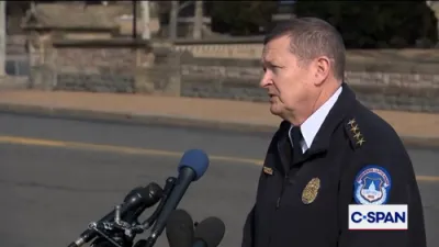 Capitol Police Arrest Armed Suspect Near Building.