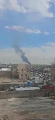 Massive Explosion Rocks Military Depots in Shahriar, Iran.
