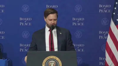 VP Vance Credits Trump Peace Agenda for Trillions Investment.