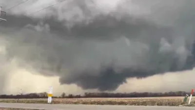 Severe Storms Spawn Tornadoes Across Ohio Valley.
