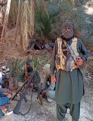 Baloch Militants Release Video Threatening Iranian Forces.