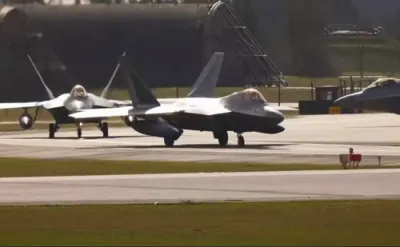 U.S. Military Buildup Escalates as Jets Head to Middle East.