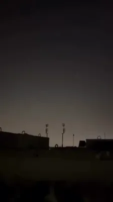 Patriot Battery Intercepts Iranian Missiles Over Al Udeid Base.