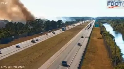 Massive Wildfire Scorches Big Cypress Preserve.