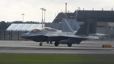 Final F-22 Cell Launches as Iran Tensions Rise.