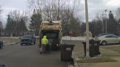 Sanitation Worker Uncovers Wanted Man in Garbage Bin.