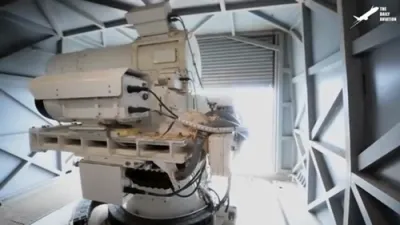 WATCH: U.S. Navy Showcases Low-Cost Laser Defense Capability.