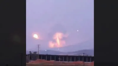 Israel Strikes Hezbollah Missile Sites in Bekaa Valley.
