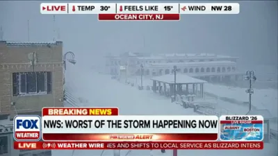 Historic Blizzard Hernando Slams New Jersey.