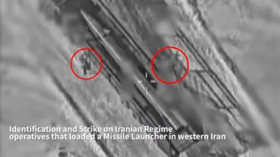 IAF Destroys IRGC Launchers in Western Iran.
