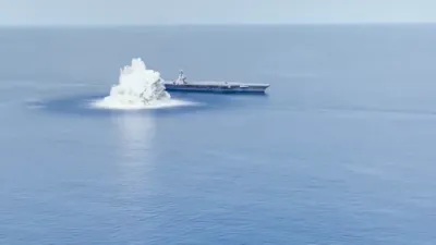 USS Gerald R. Ford Proves Combat Durability in Shock Trials.