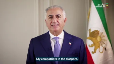 Reza Pahlavi Urges Diaspora to Push for Iranian Regime Change.