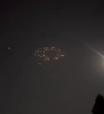 Iran Launches Cluster Warhead Missiles Toward Tel Aviv.