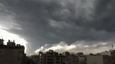 Aftermath of Iranian Oil Depots Fire After Israeli Strikes.