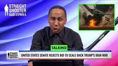 Stephen A. Smith Defends Trump's Authority to Strike Iran.
