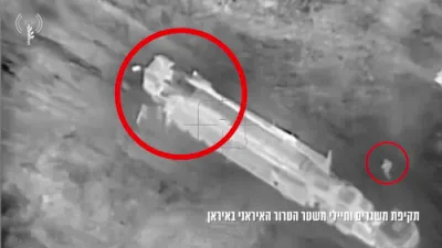 Israel Air Force Destroys Dozens of Iranian Missile Launchers.