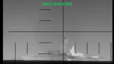 U.S. Submarine Sinks Iranian Frigate in Indian Ocean.