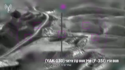 Israel Demonstrates Air Superiority in Historic Air-to-Air Kill.