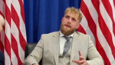Trump Jokes He'd Reincarnate as Himself in Jake Paul Interview.