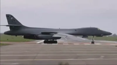 JUST IN: U.S. B-1B Bombers Launch from UK for Iran Strike Missions.