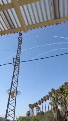 Hezbollah Fires 100+ Rockets at Northern Israel.