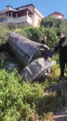 Iranian Missile Debris Lands in Judea and Samaria.